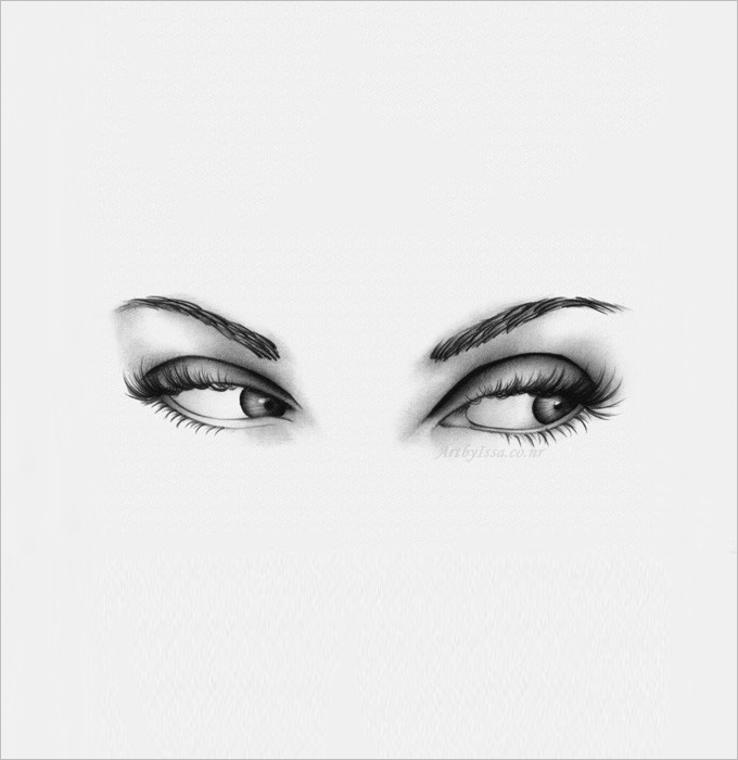 680x700 Eye Drawings - Eyes Sketch Tumblr