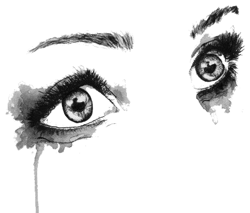 500x427 Collection Of Free Drawing Tumblr Eye. Download On Ubisafe - Eyes Sketch Tumblr