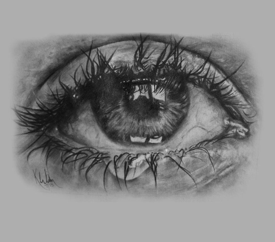 Eyes With Tears Sketch at PaintingValley.com | Explore collection of ...