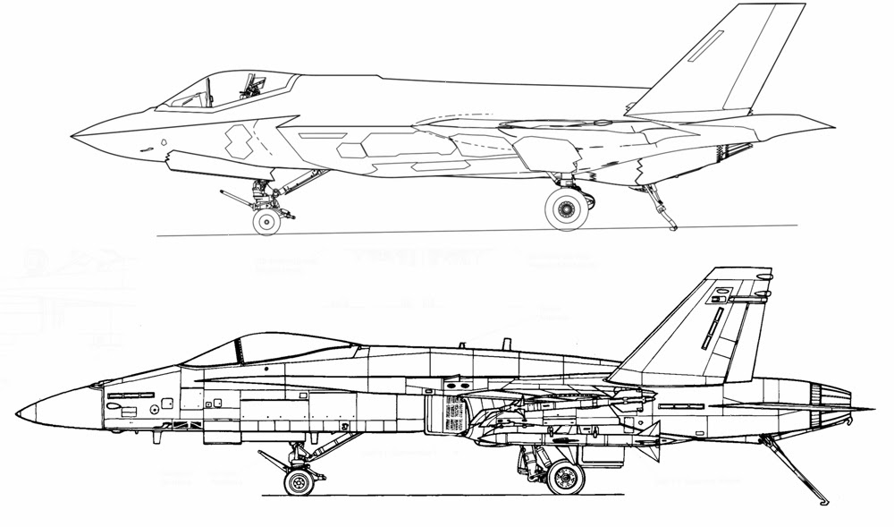 1000x589 Best Fighter For Canada Boeing Might Have Gotten Tailhooked By - F 18 Sketch