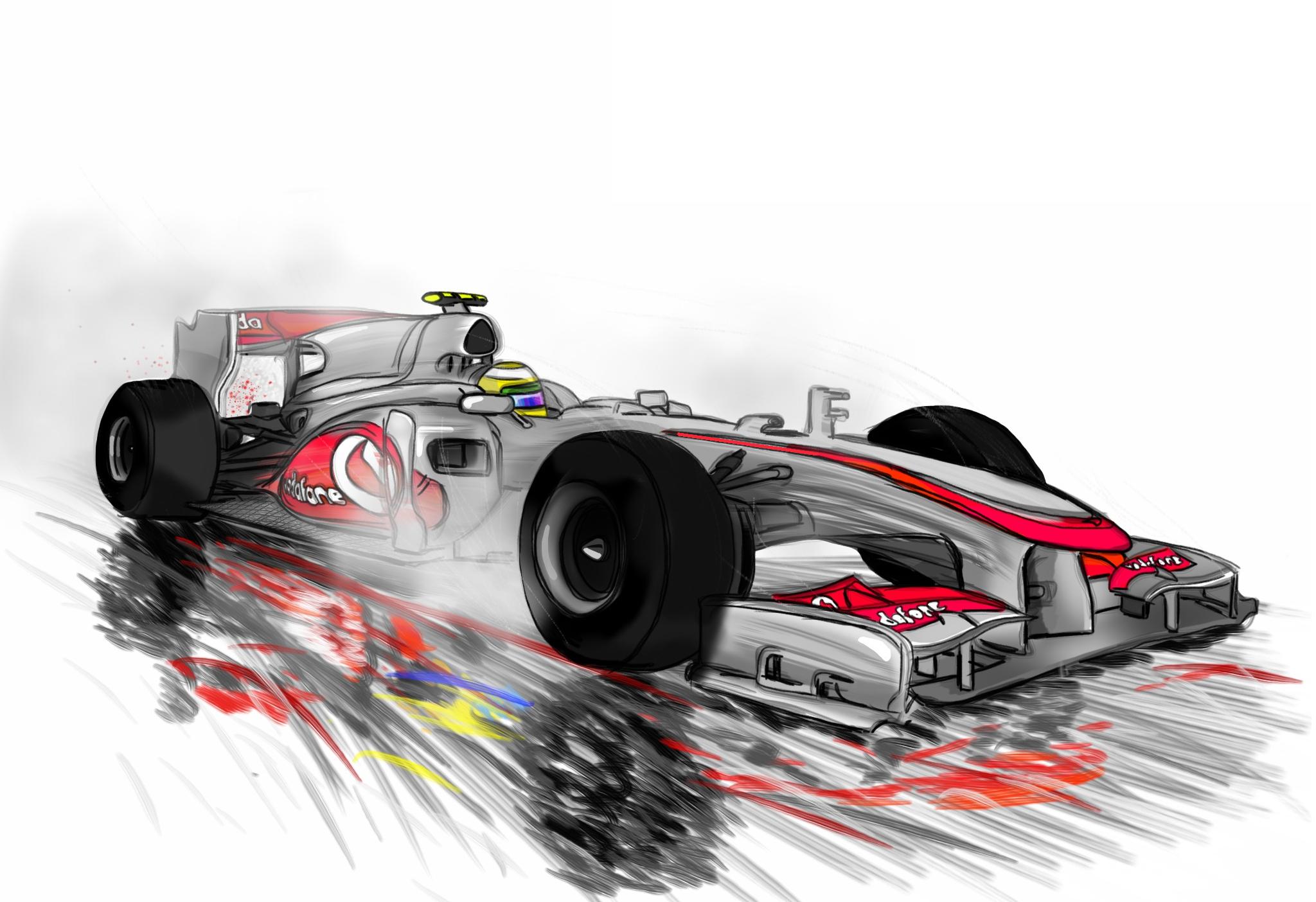 F1 Car Sketch at Explore collection of F1 Car Sketch