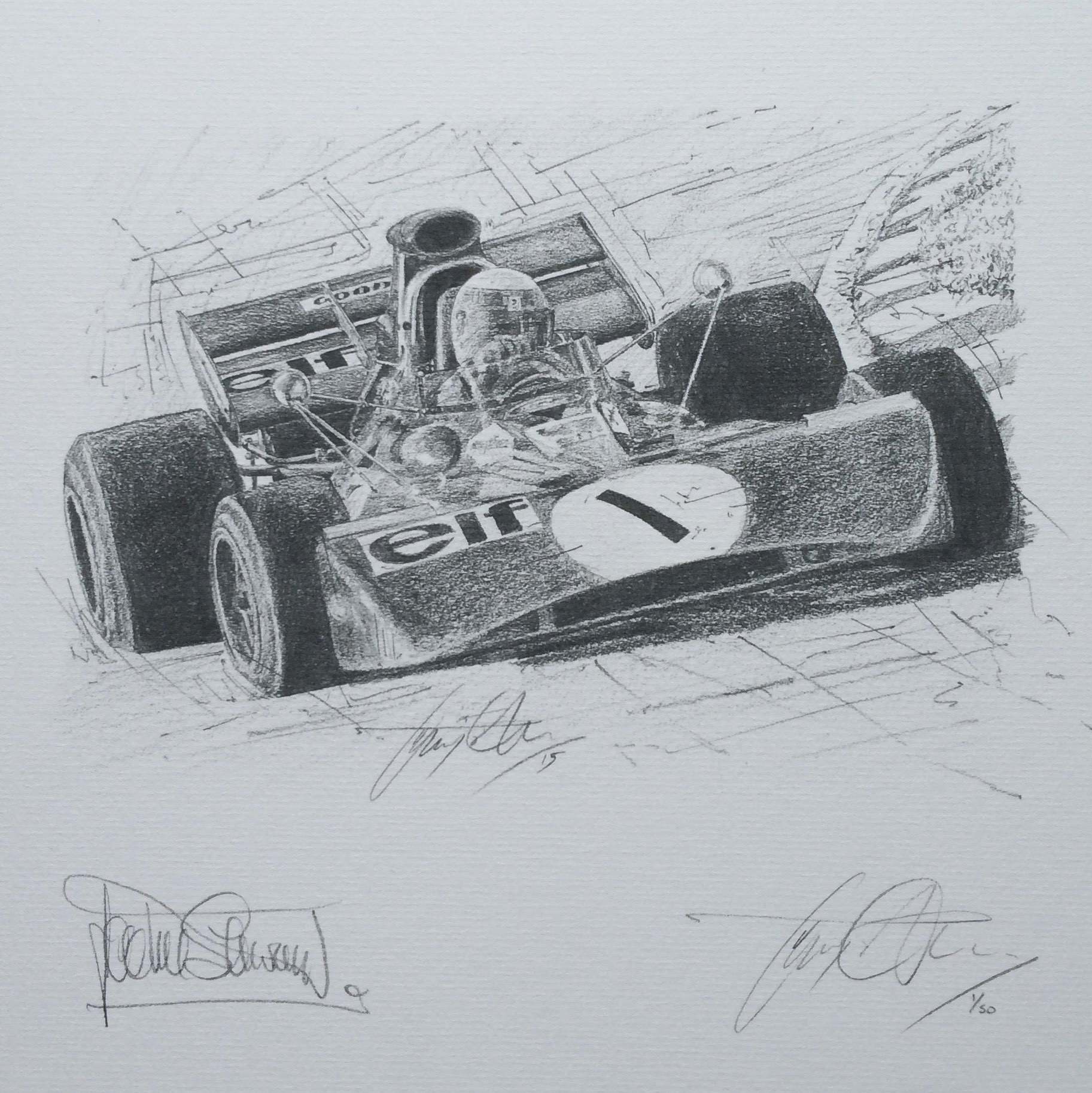 f1 car drawing