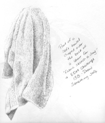 340x396 October Sketch A Day With Fabric - Fabric Sketch