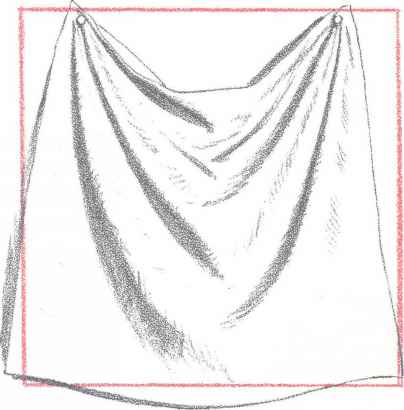 404x410 The Influence Of - Fabric Sketch