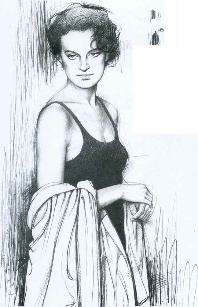 648x1005 Portrait Studies - Face Art Sketch