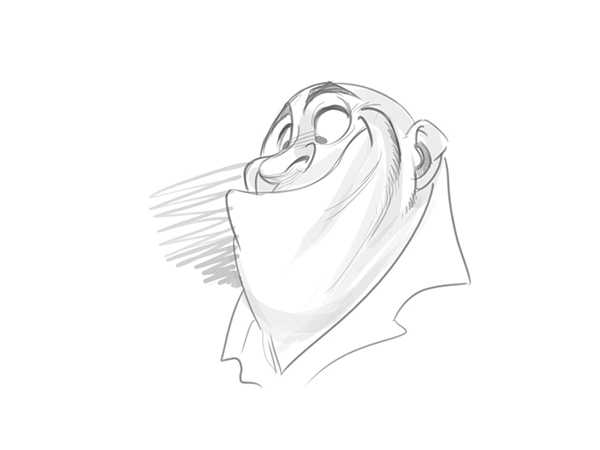 600x450 How To Draw A Cartoon Face Correctly On Behance - Face Cartoon Sketch