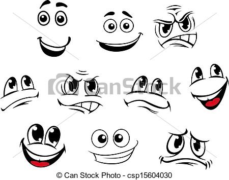 450x355 Drawing Cartoon Faces - Face Cartoon Sketch