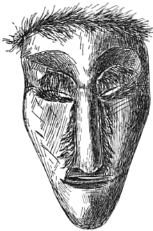 220x332 Mask - Face Mask Sketch