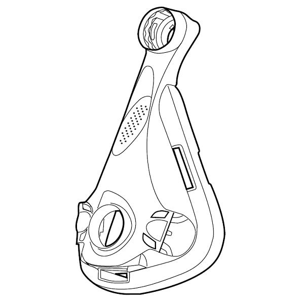 600x600 Resmed Mirage Full Face Mask Frame - Face Mask Sketch