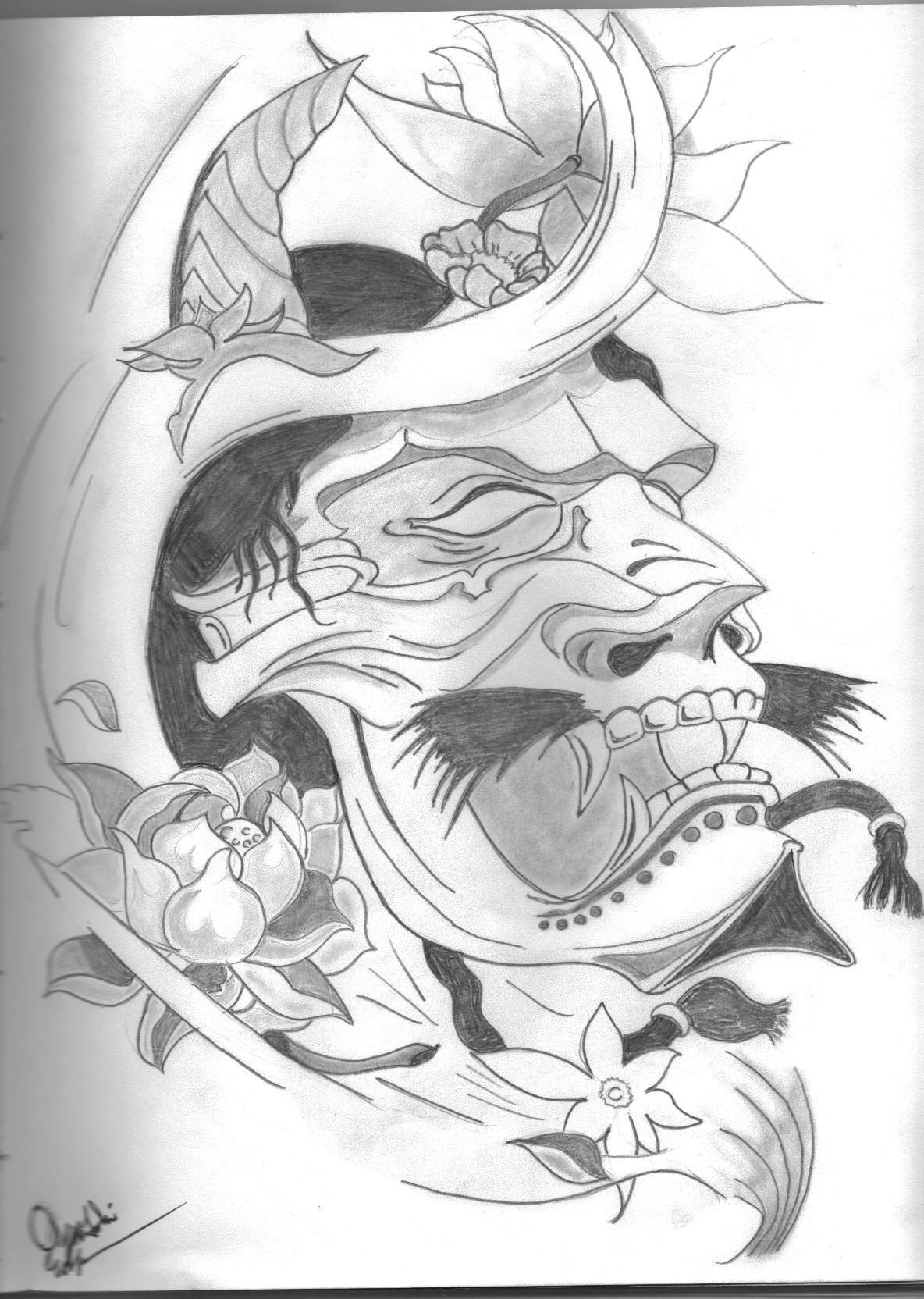 1184x1664 Samurai Face Mask Drawing - Face Mask Sketch