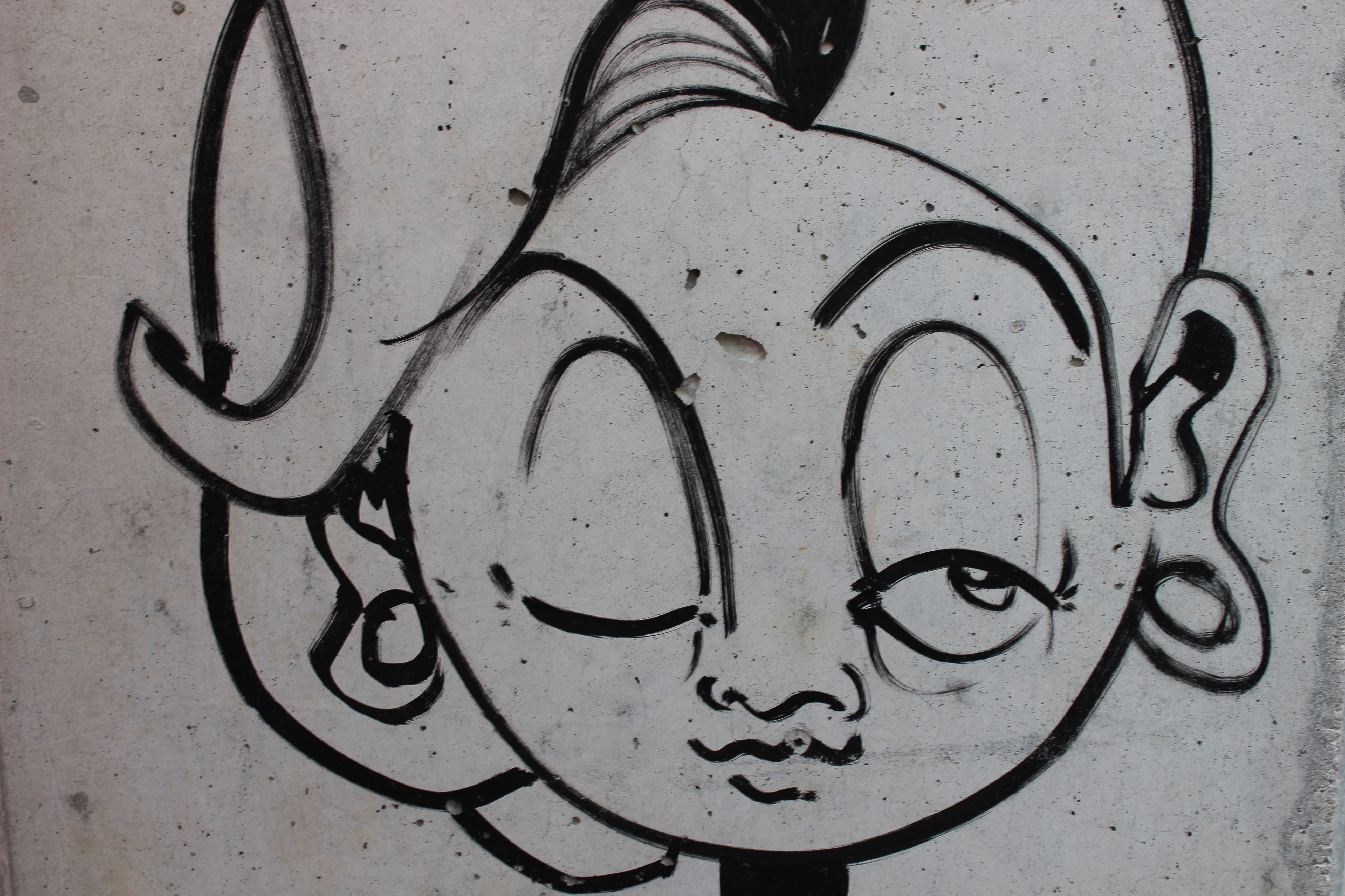 5184x3456 Free Images Abstract, Black And White, Girl, Woman, Building - Face Painting Sketch