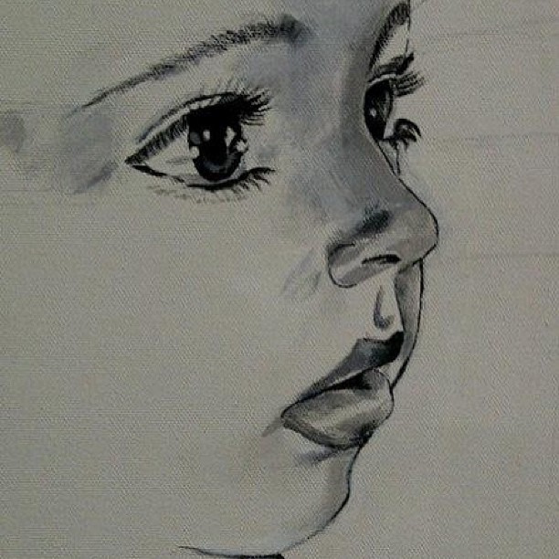 612x612 - Face Painting Sketch