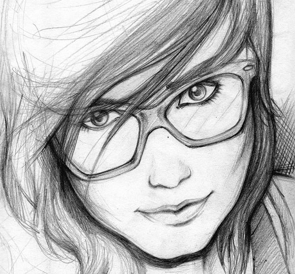 Face Pencil Sketch