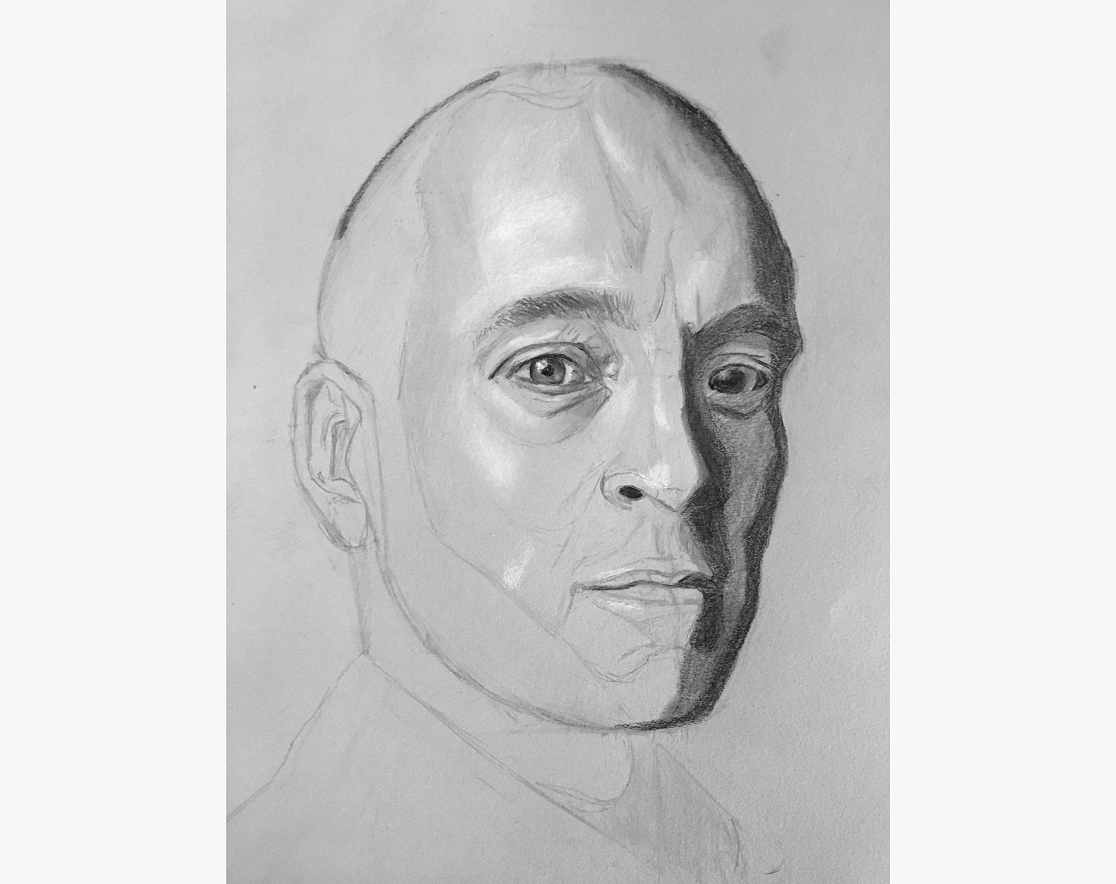 1600x1268 How I Learned To Draw Realistic Portraits In Only 30 Days - Face Portrait Sketch