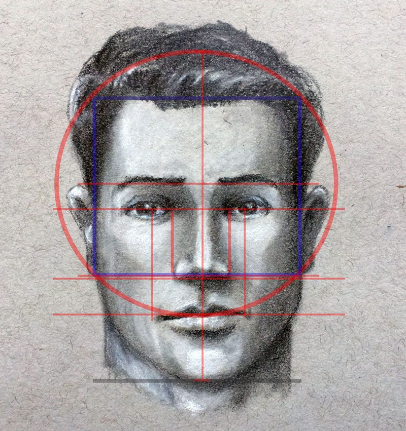 800x851 How To Draw A Face - Face Portrait Sketch