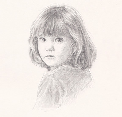 400x383 Top Tips For Drawing Pencil Portraits - Face Portrait Sketch