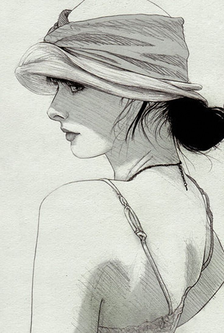 736x1091 Girls Face Profile Drawing Girls Face Profile Drawing - Face Profile Sketch