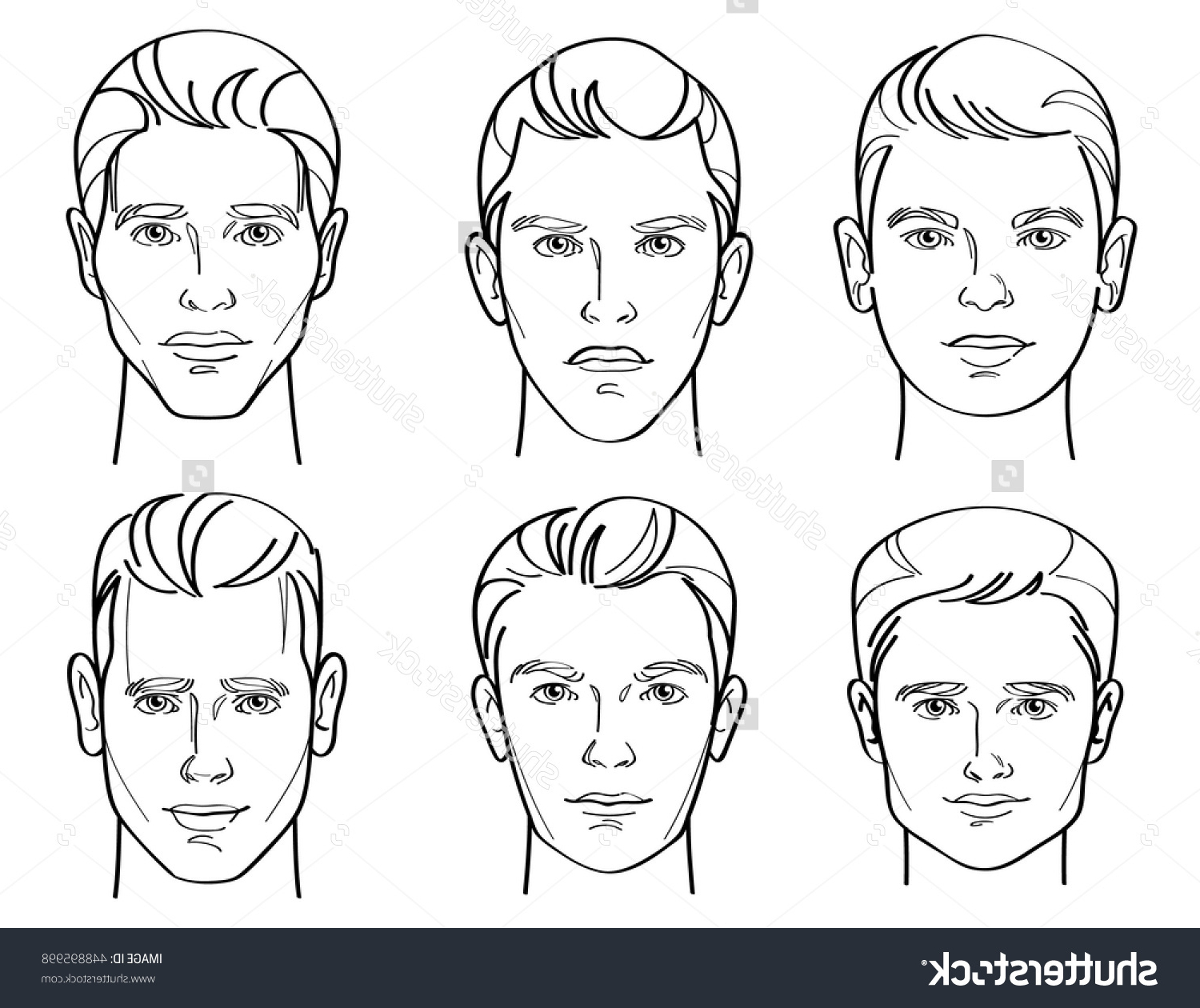 Face Shape Drawing How to draw a hand based on geometric shapes. face shape drawing