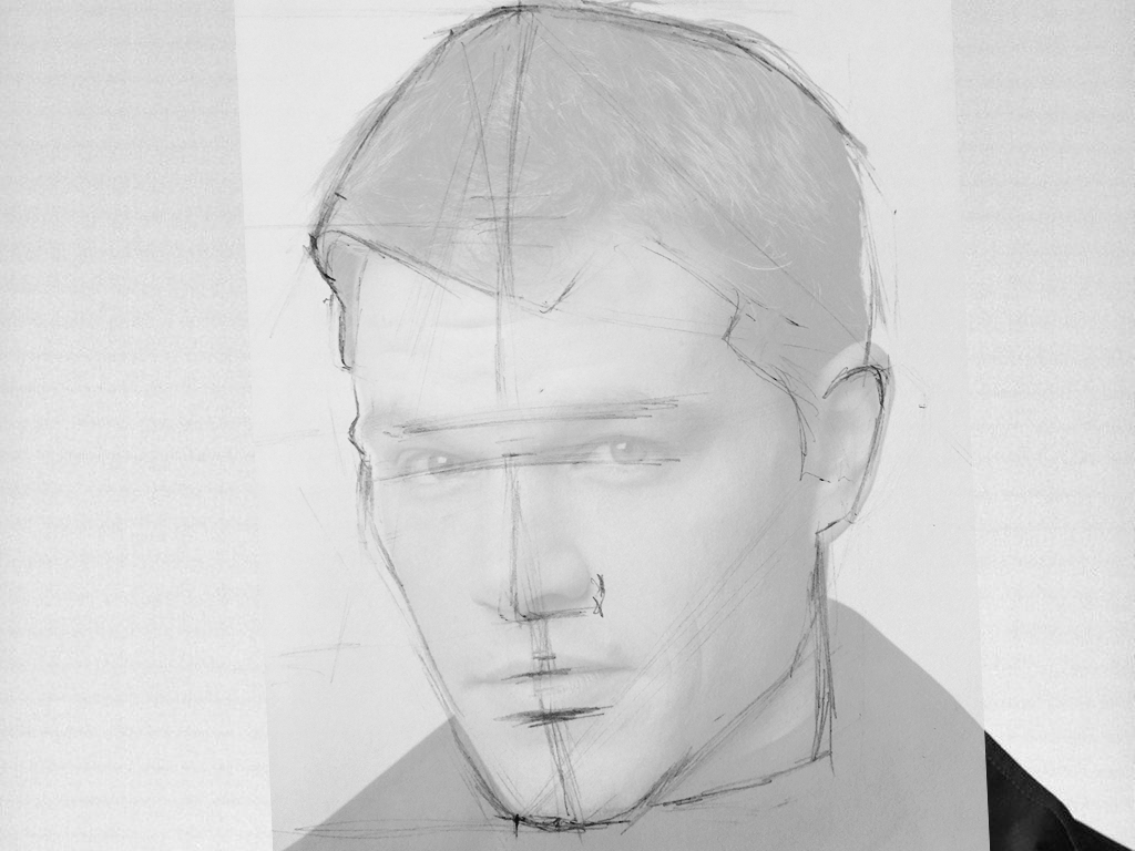 1024x768 How I Learned To Draw Realistic Portraits In Only 30 Days - Face Sketch