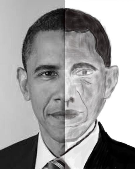 461x576 7 Half Face Sketch - Face Sketch