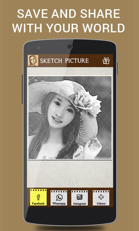 480x800 Pencil Camera Face Sketch App - Face Sketch App