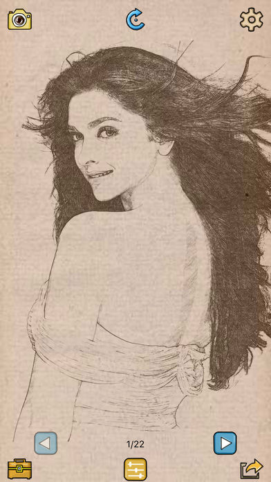 392x696 Sketch Face - Face Sketch App