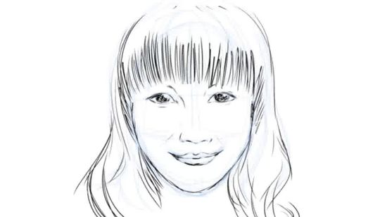 550x309 How To Draw The Face Of A Person 13 Steps (With Pictures) - Face Sketch Drawing