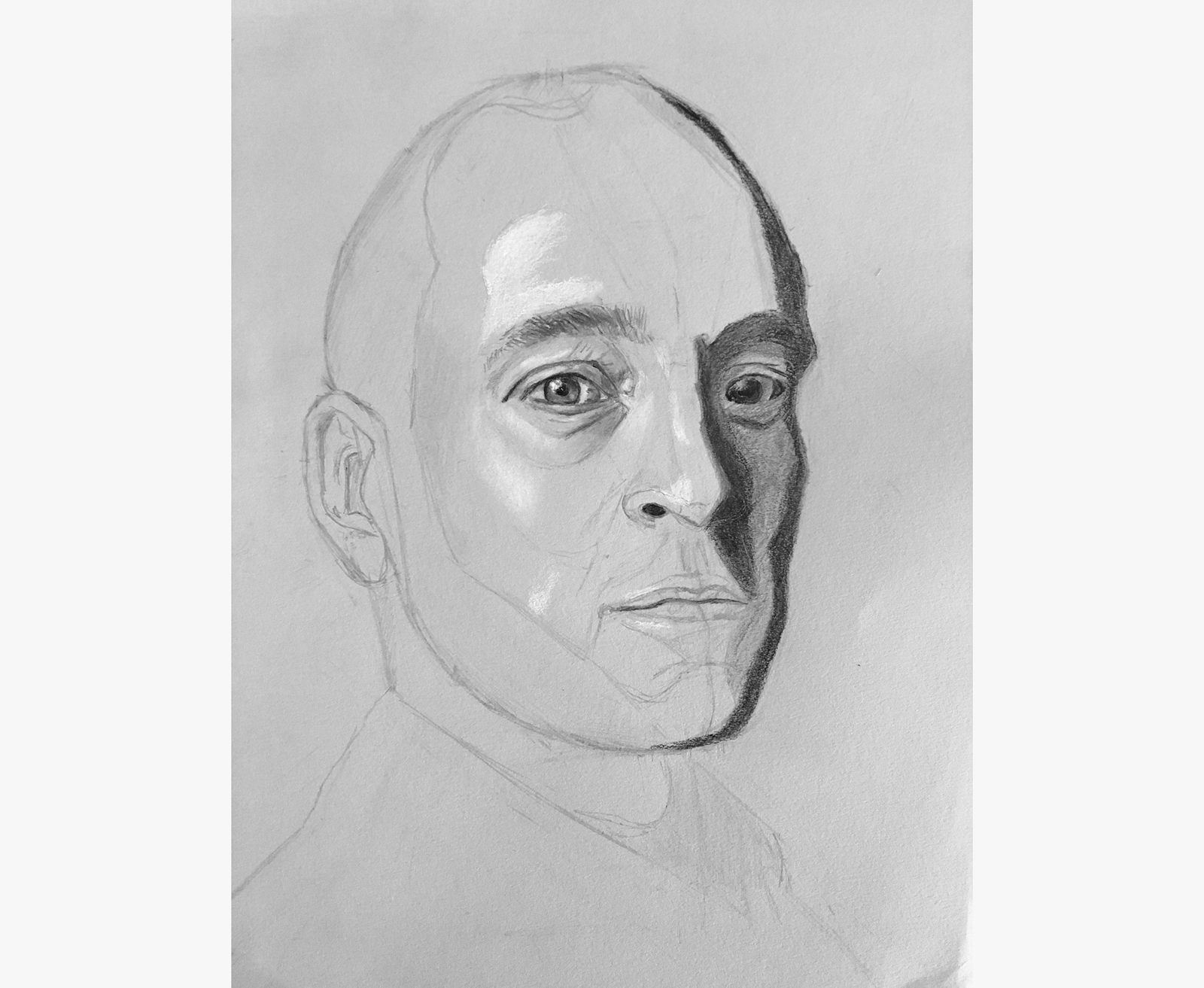 1600x1313 How I Learned To Draw Realistic Portraits In Only 30 Days - Face Sketch Drawing