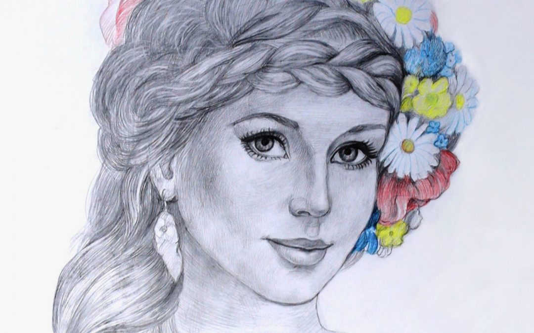 1080x675 How To Sketch A Face For Beginners - Face Sketch Images