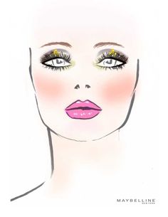 236x305 45 Best Makeup Sketches Images Beauty Makeup - Face Sketch Makeup