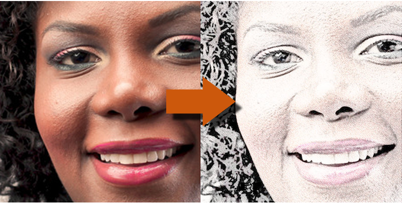 798x405 Photo To Colored Pencil Sketch Online Tool - Face Sketch Online