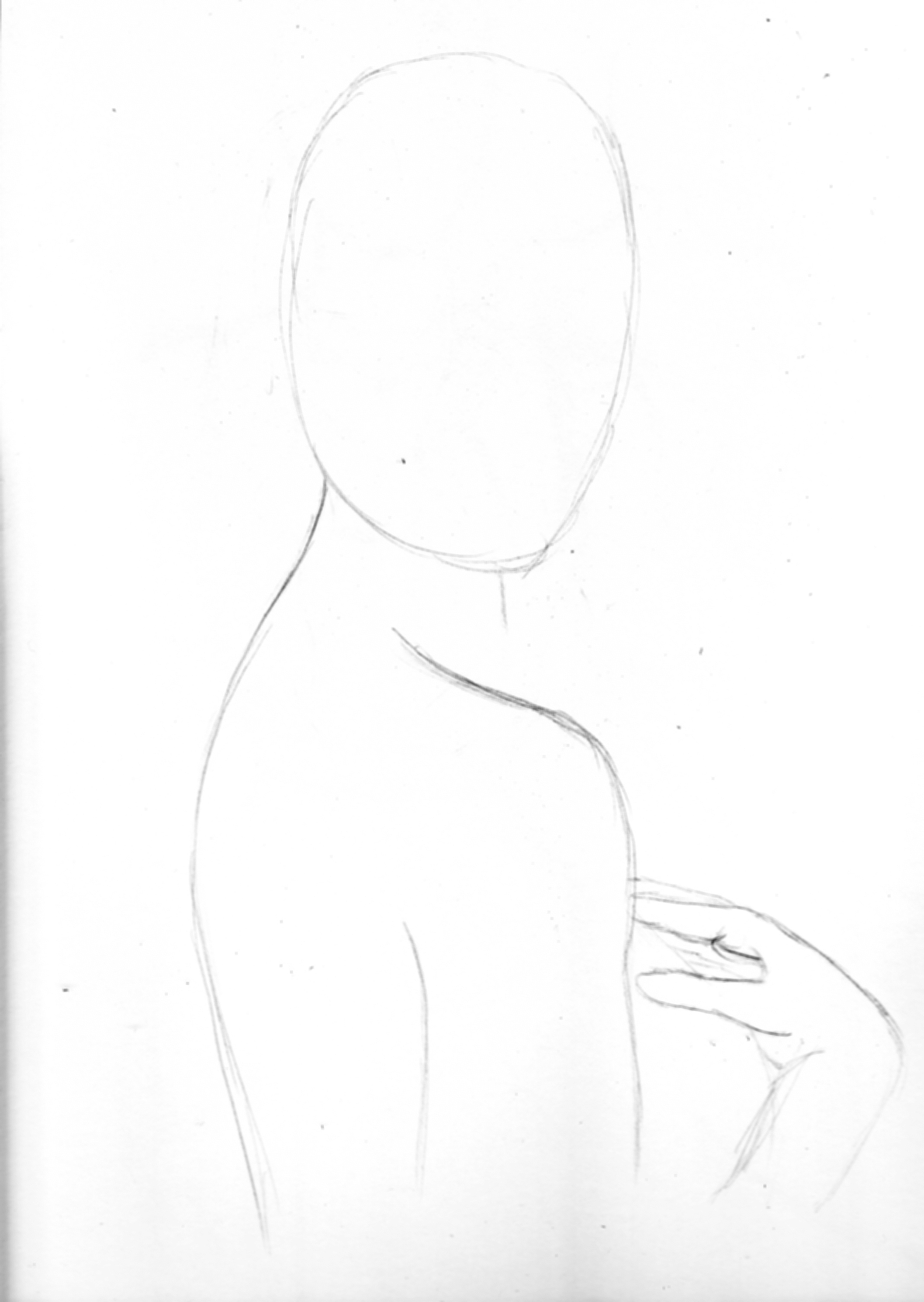 2136x3008 Face Sketch The Artist In Me - Face Sketch Outline