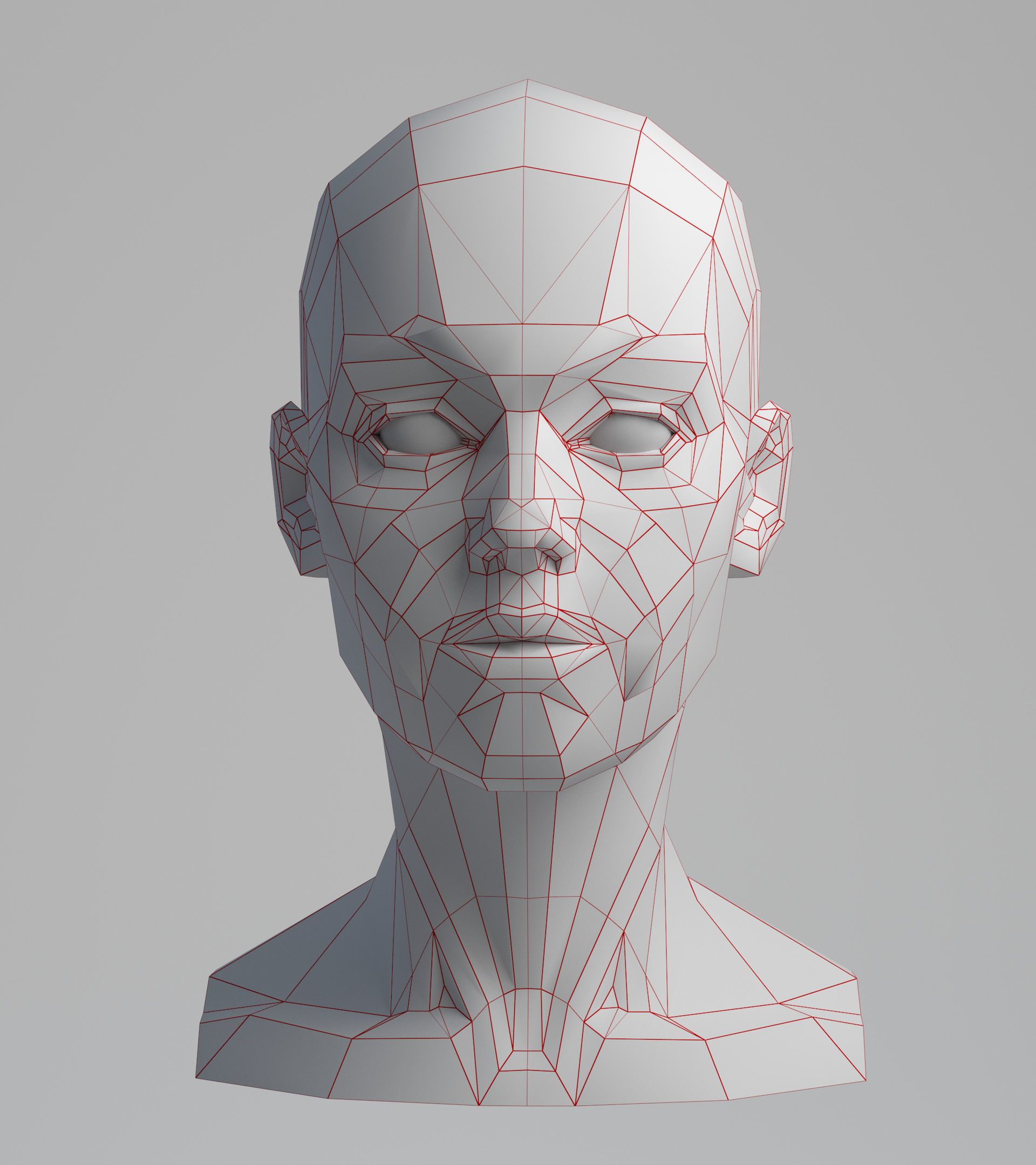 head drawing model