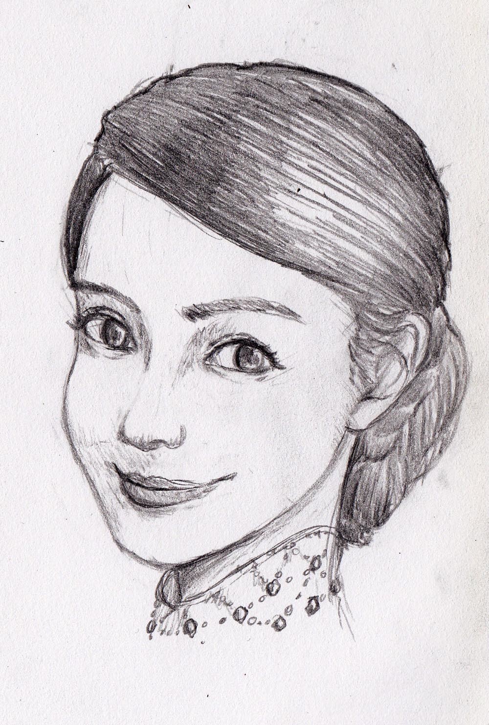 1000x1482 Artstation - Face Study Sketch