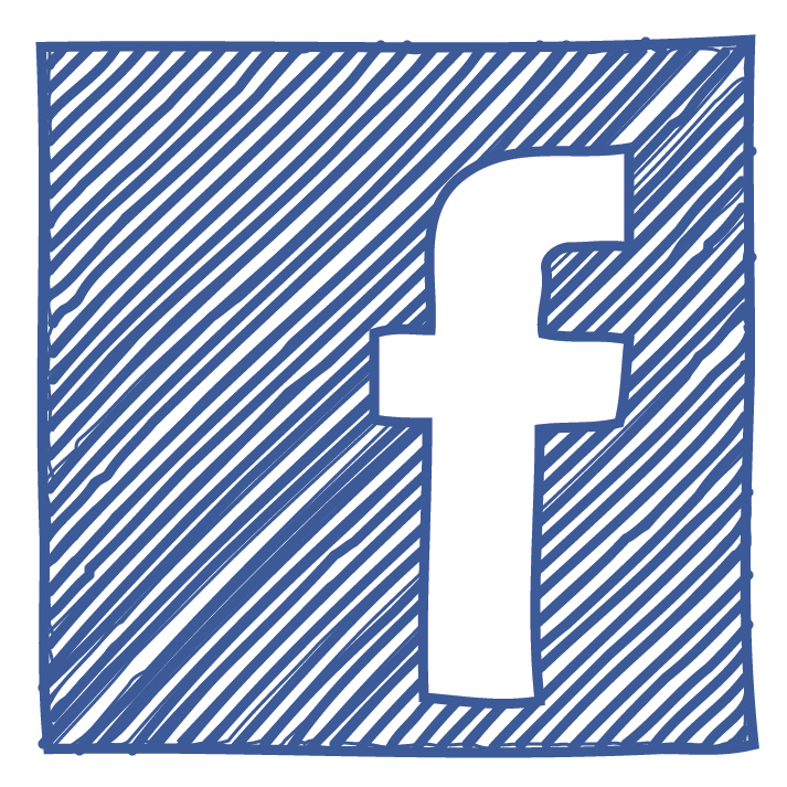 713x713 Facebook Icon Sketch Facebook Icon Logo Sketched In - Facebook Sketch