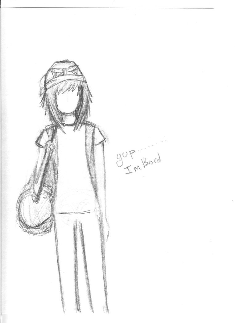 762x1048 Me As A Faceless Sketch By Ariahdawn - Faceless Sketch