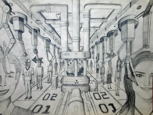 604x456 The Factory Sketch 09 By Blue Prometheus - Factory Sketch