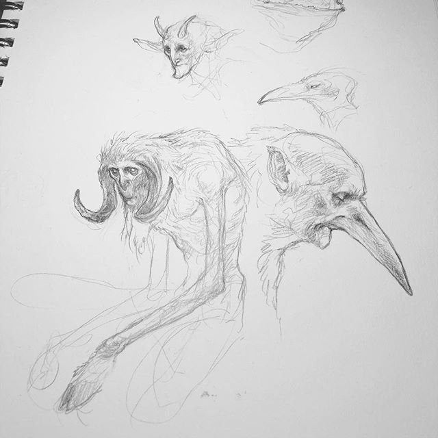 640x640 On Twitter What Happens In My Sketchbook - Faerie Sketch