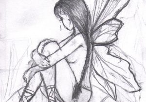 300x210 Drawing Fairy By Pencil And Sketch Pencil Sketches Of Fairies - Fairy Pencil Sketch