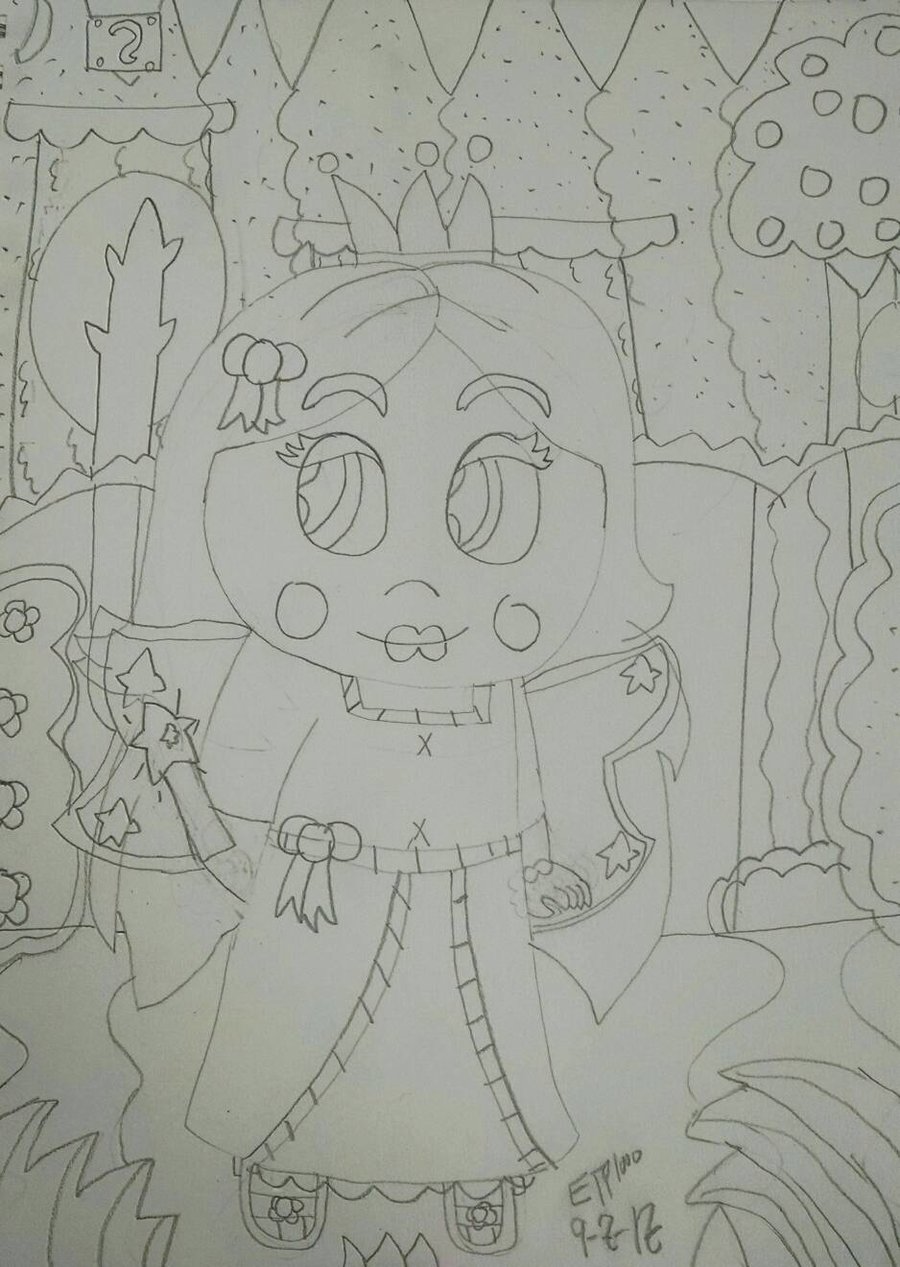 900x1267 Fairy Princess Sketch By Nicolethekoopa - Fairy Princess Sketch