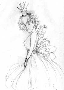 212x300 Fairy Princess Tammy Dump - Fairy Princess Sketch