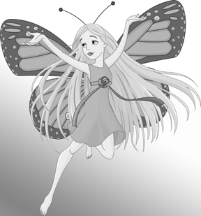 288x309 Fairy Sketches Made Easy For You To Draw Just Follow Along - Fairy Sketch
