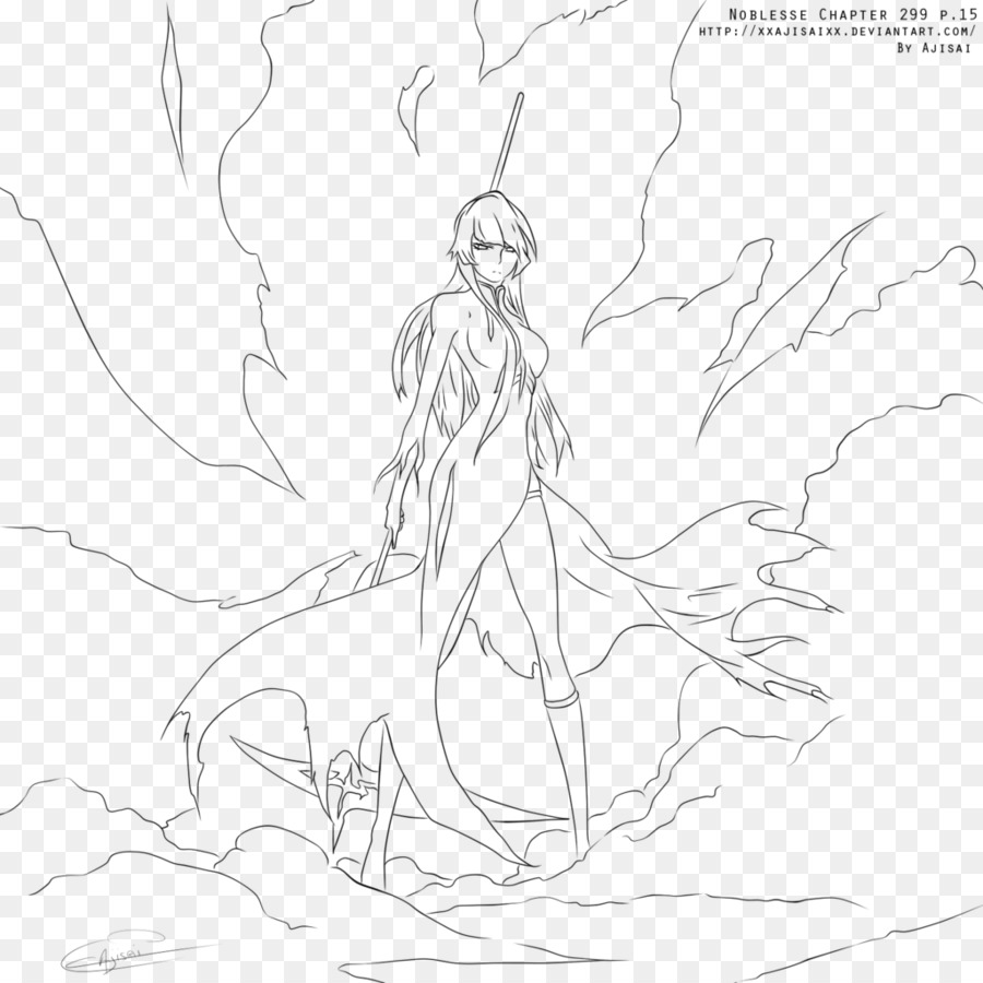 900x900 Line Art Drawing Fairy Sketch - Fairy Sketch