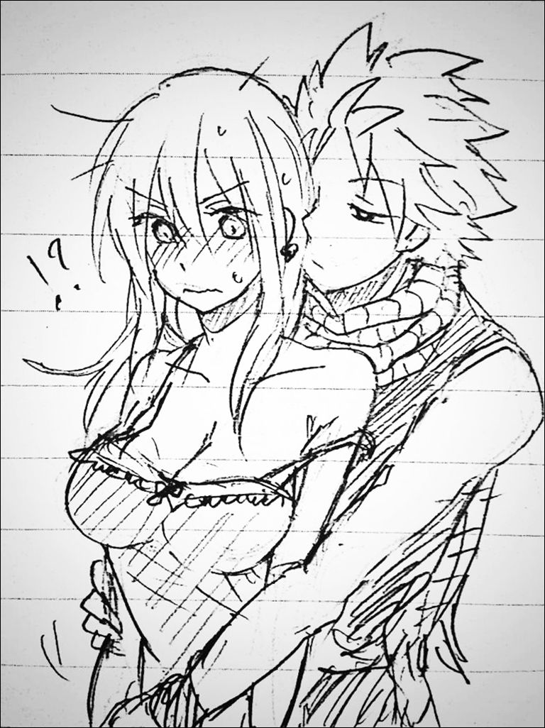 768x1026 Fairy Tail - Fairy Tale Sketch