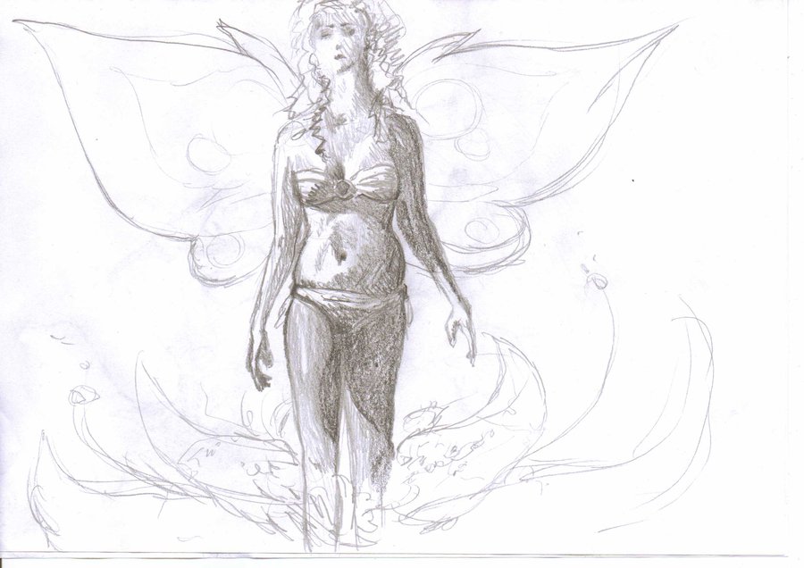 900x636 Fairytale Sketch By Gg Sign - Fairy Tale Sketch