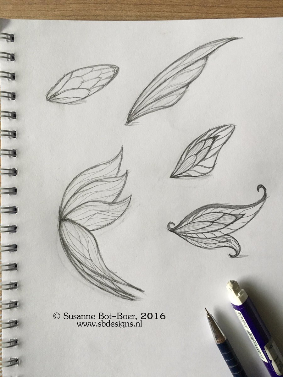900x1200 Susanne Boer On Twitter New Project, New Sketches. Fairy Wings - Fairy Wings Sketch