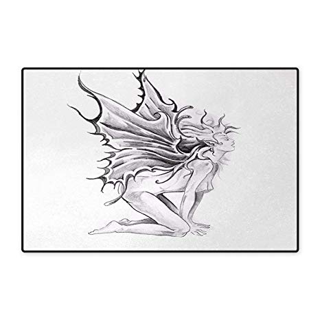 466x466 Fairy Wing Pencil Sketch Tattoos Pictures - Fairy Wings Sketch