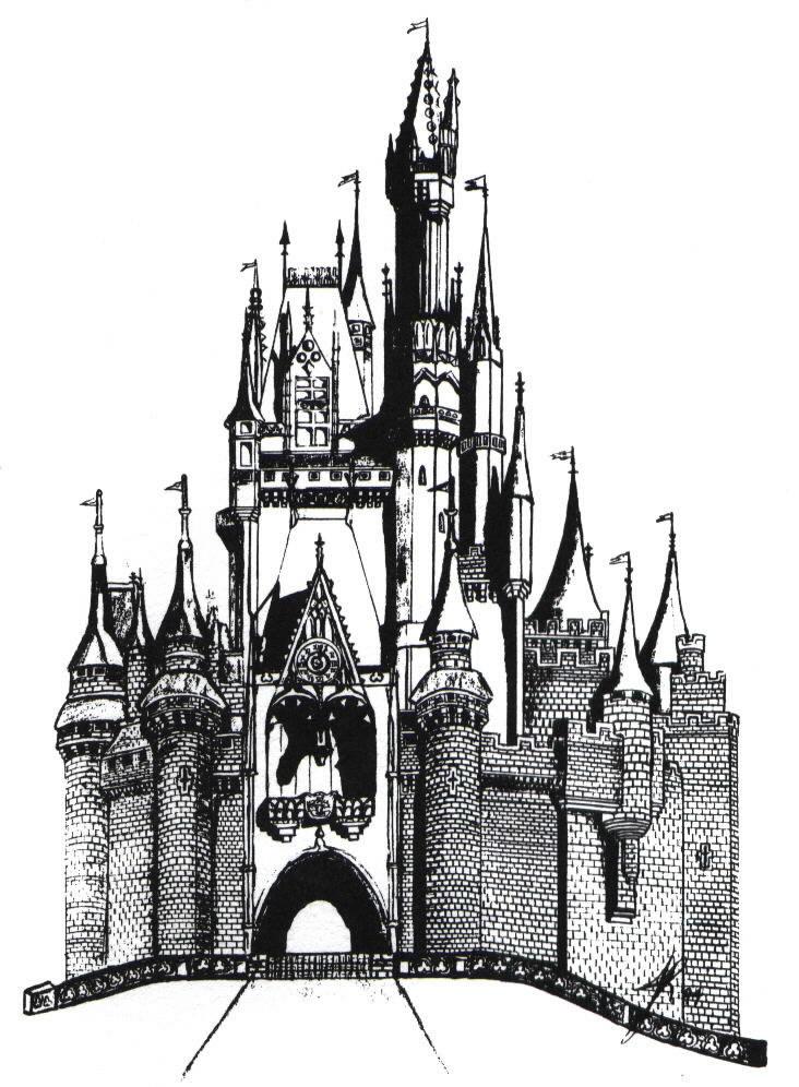 732x996 Fairytale Castle, Drawing, Img Type, Riley Keith Directory - Fairytale Castle Sketch