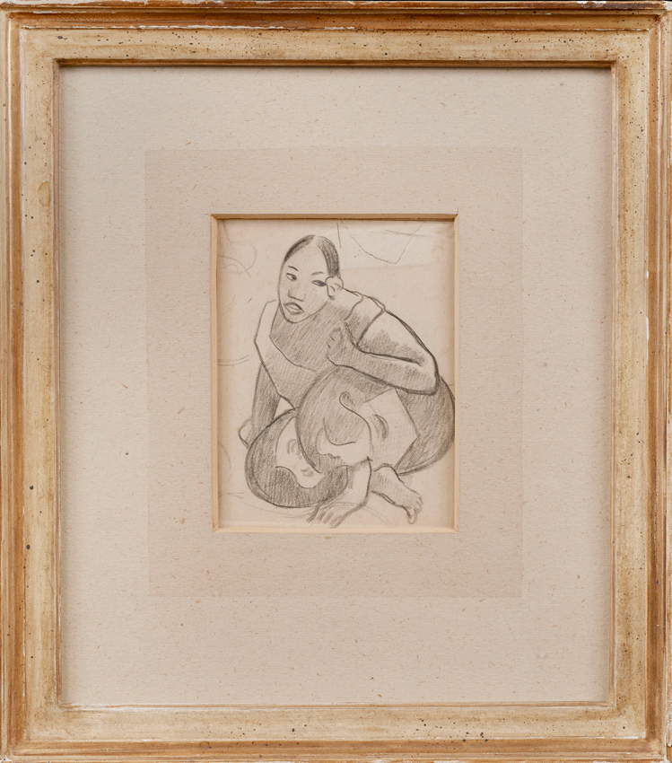 749x850 Gauguin Sketch Dismissed As A Fake Is Valued - Fake Sketch