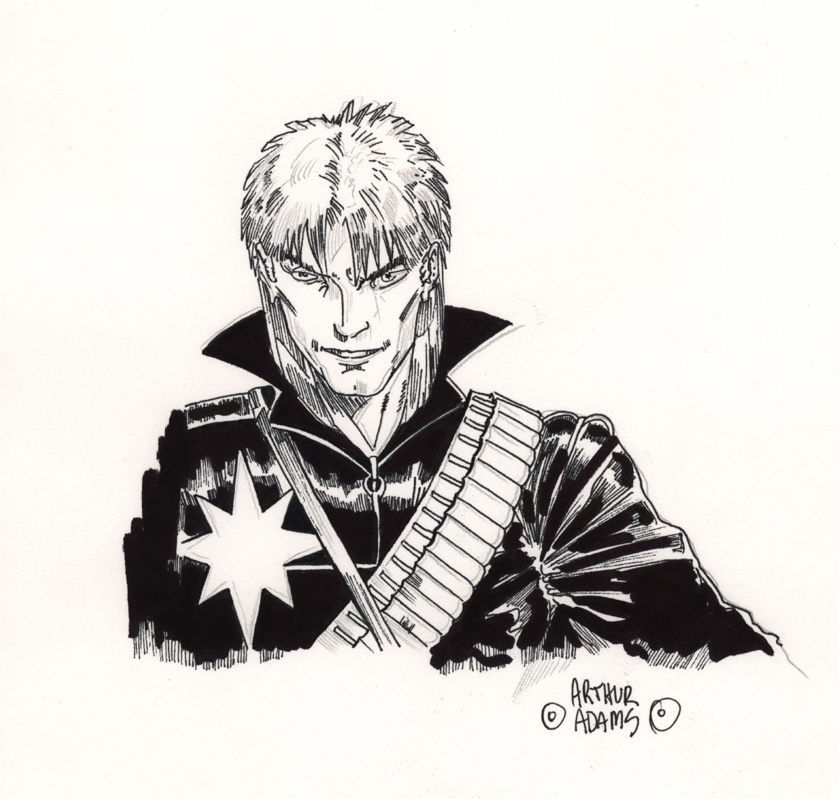 1200x1143 Fake Arthur Adams Sketch - Fake Sketch
